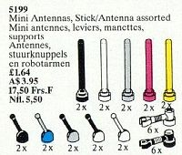 LEGO 5199 Mini Antennas and Stick