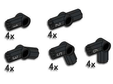 LEGO 5201 Angle Bricks