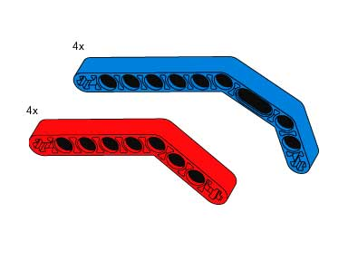 LEGO 5202 Angle Beams