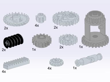 LEGO 5229 Gears and Differentials