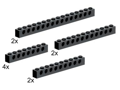 LEGO 5235 Large Beams with Holes