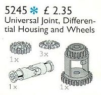 LEGO 5245 Differential Housing