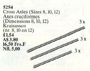 LEGO 5254 Cross Axles