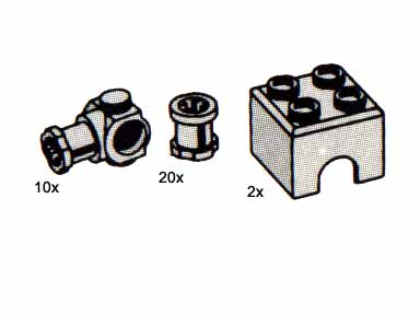 LEGO 5260 Connecting Rods and Stop Bushes