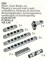 LEGO 5261 Plates and Gear Racks