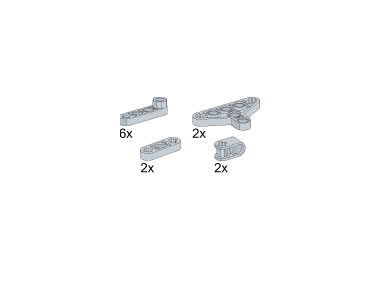 LEGO 5291 Liftarms and Triangles