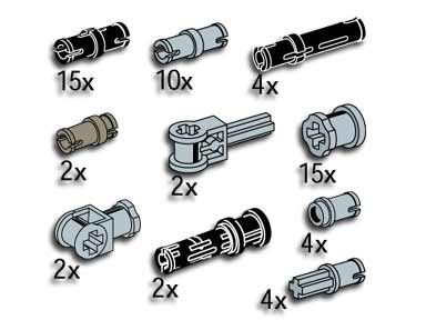 LEGO 5294 Toggle Joints and Connectors