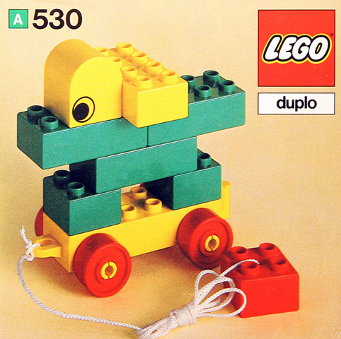 LEGO 530-2 Pull-Along Dog / Puppy