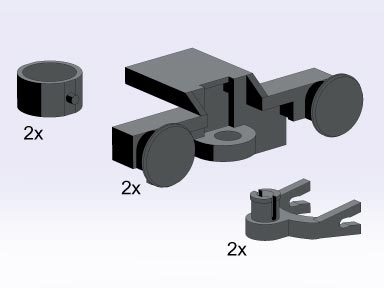 LEGO 5303 Buffers, Magnets & Couplers