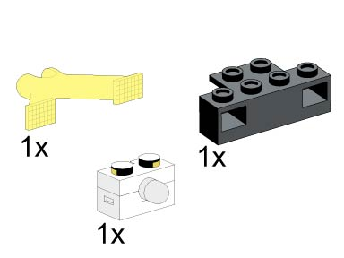 LEGO 5308 Head Light Brick