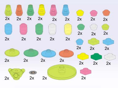 LEGO 5316 Transparent Elements
