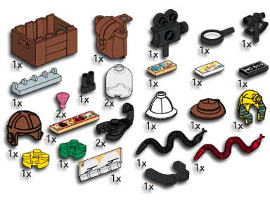 LEGO 5381 Adventurer's Accessories