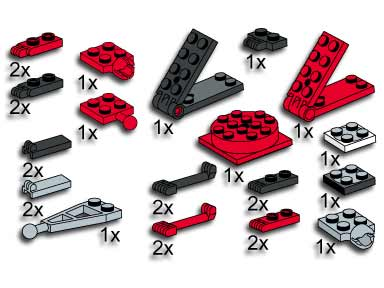 LEGO 5388 Hinges, Couplings and Turntables