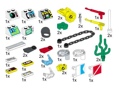 LEGO 5389 Divers' Accessories