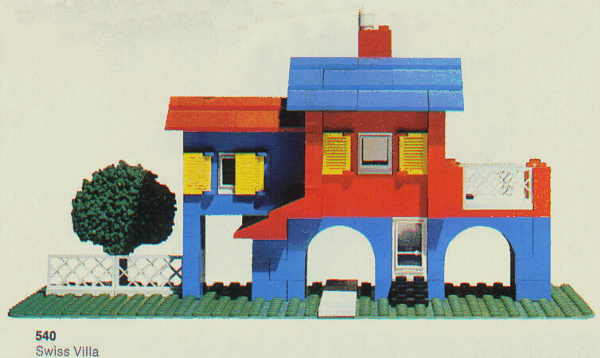LEGO 540-3 Swiss Villa