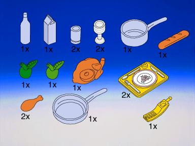 LEGO 5401 Kitchen Accessories