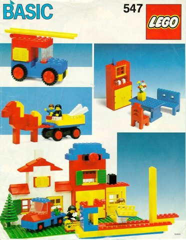 LEGO 547 Basic Building Set