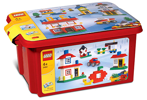 LEGO 5482 Ultimate LEGO House Building Set (Red Tub)