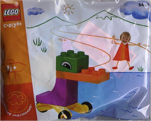 LEGO 5494 Duck on Wheels polybag