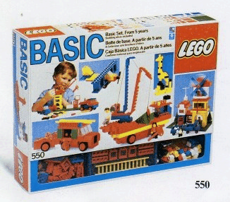 LEGO 550 Basic Building Set