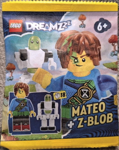 LEGO 552301 Mateo and Z-Blob paper bag