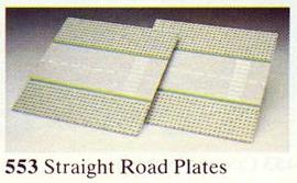 LEGO 553 Straight Road Plates