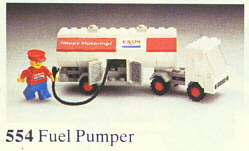 LEGO 554 Exxon Fuel Pumper