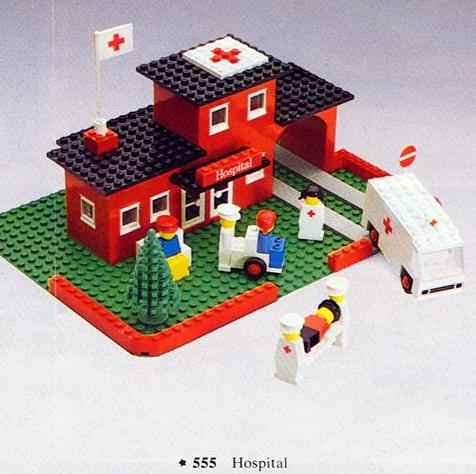 LEGO 555 Hospital