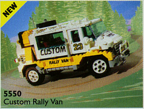 LEGO 5550 Custom Rally Van