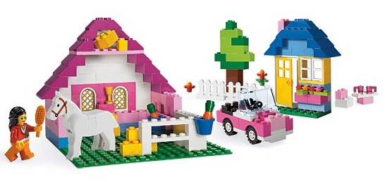 LEGO 5560 Large Pink Brick Box