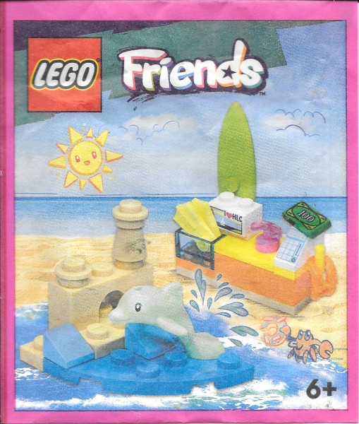 LEGO 562304 Beach Shop and Dolphin paper bag