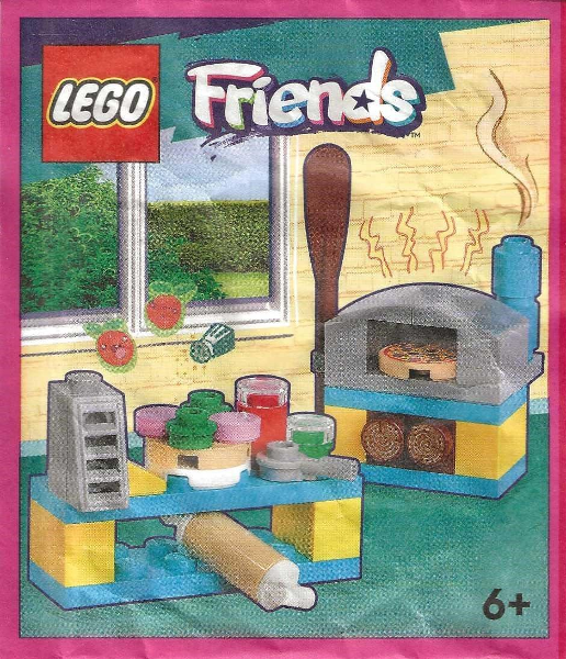LEGO 562401 Pizza Bakery (Baking Set) paper bag
