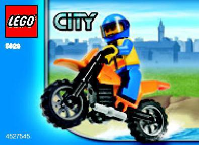 LEGO 5626 Coast Guard Bike polybag
