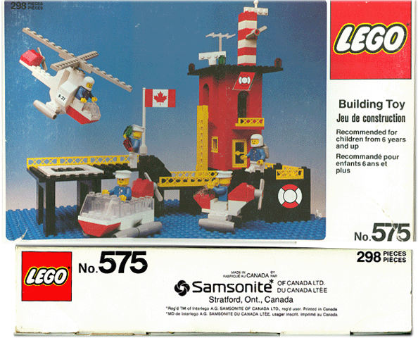LEGO 575-2 Coast Guard Station (Canadian Edition)