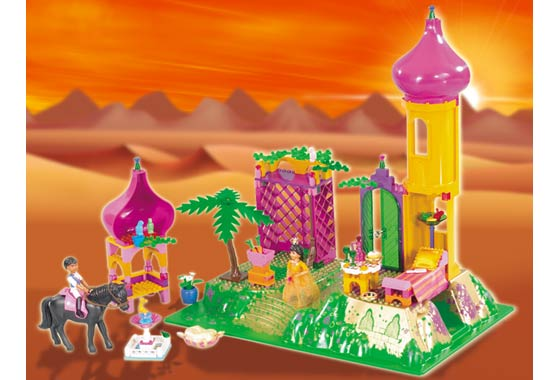 LEGO 5858 The Golden Palace, Blue Box