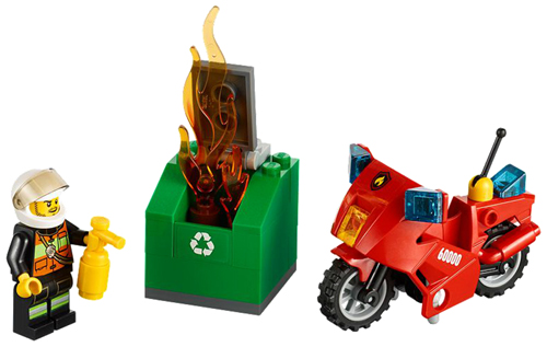 LEGO 60000 Fire Motorcycle