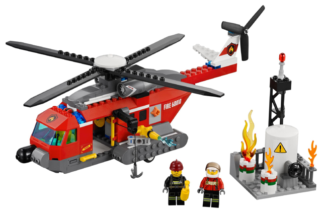 LEGO 60010 Fire Helicopter (Undetermined Version)