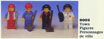 LEGO 6002 Town Figures