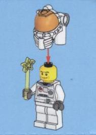 LEGO 60024-14 Advent Calendar 2013, City (Day 13) - Astronaut with Wand