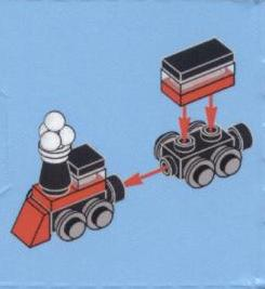 LEGO 60024-22 Advent Calendar 2013, City (Day 21) - Toy Train Engine