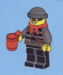 LEGO 60024-7 Advent Calendar 2013, City (Day  6) - Burglar with Cup