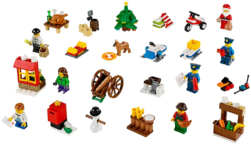 LEGO 60063 Advent Calendar 2014, City