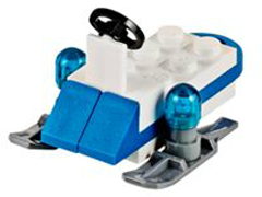 LEGO 60063-17 Advent Calendar 2014, City (Day 16) - Santa's Snowmobile