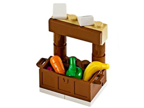LEGO 60063-7 Advent Calendar 2014, City (Day  6) - Fruit Stall