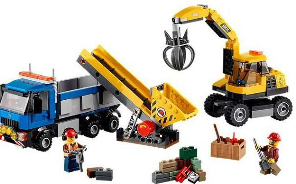 LEGO 60075 Excavator and Truck