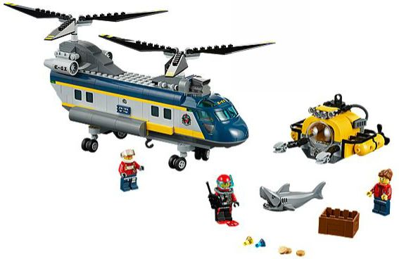 LEGO 60093 Deep Sea Helicopter