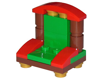 LEGO 60099-10 Advent Calendar 2015, City (Day  9) - Santa's Chair
