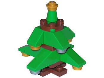 LEGO 60099-11 Advent Calendar 2015, City (Day 10) - Christmas Tree