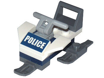LEGO 60099-18 Advent Calendar 2015, City (Day 17) - Police Snowmobile