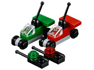 LEGO 60099-2 Advent Calendar 2015, City (Day  1) - Mini Remote-Controlled Cars